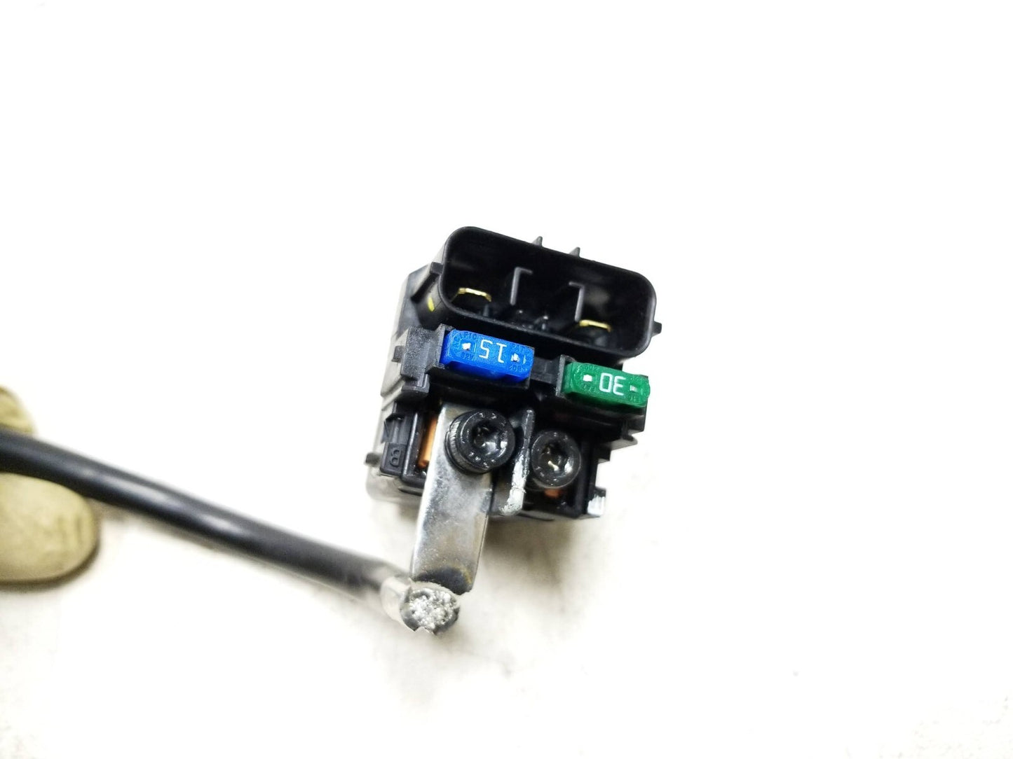 2015-2018 Kawasaki Klz1000 Versys 1000 Starter Relay Solenoid W/ Cable OEM
