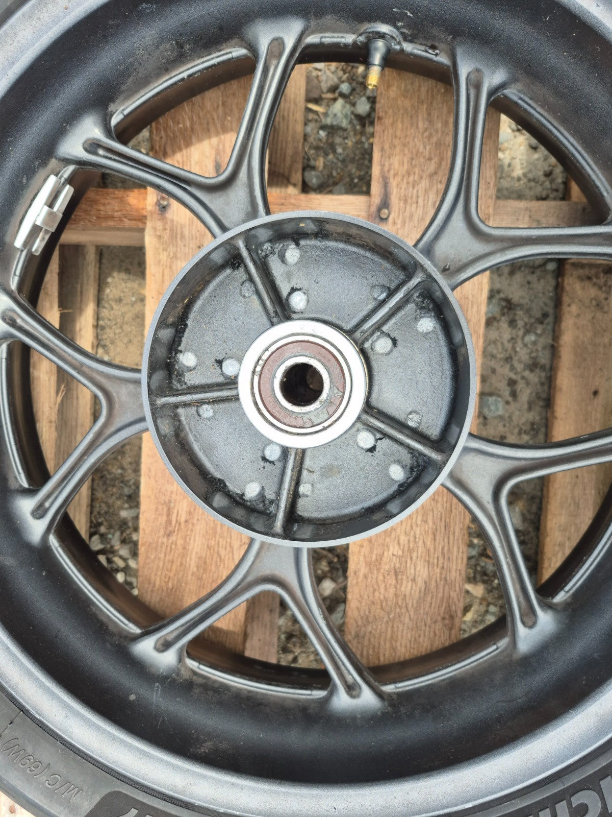 2012 Honda Nc700x Wheel Rim & Tire Front & Rear *straight* OEM