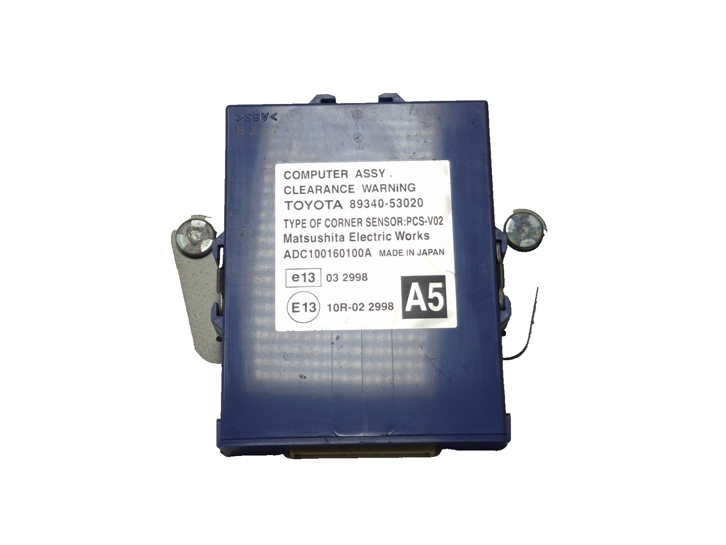 2009 Lexus IS250  Clearance Warning Computer OEM