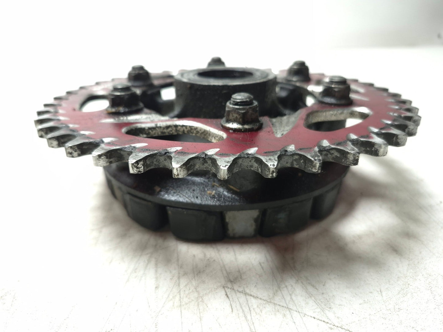 2019 Kawasaki Z400 Er400d Rear Wheel Hub W/ Sprocket & Drive Chain Set OEM