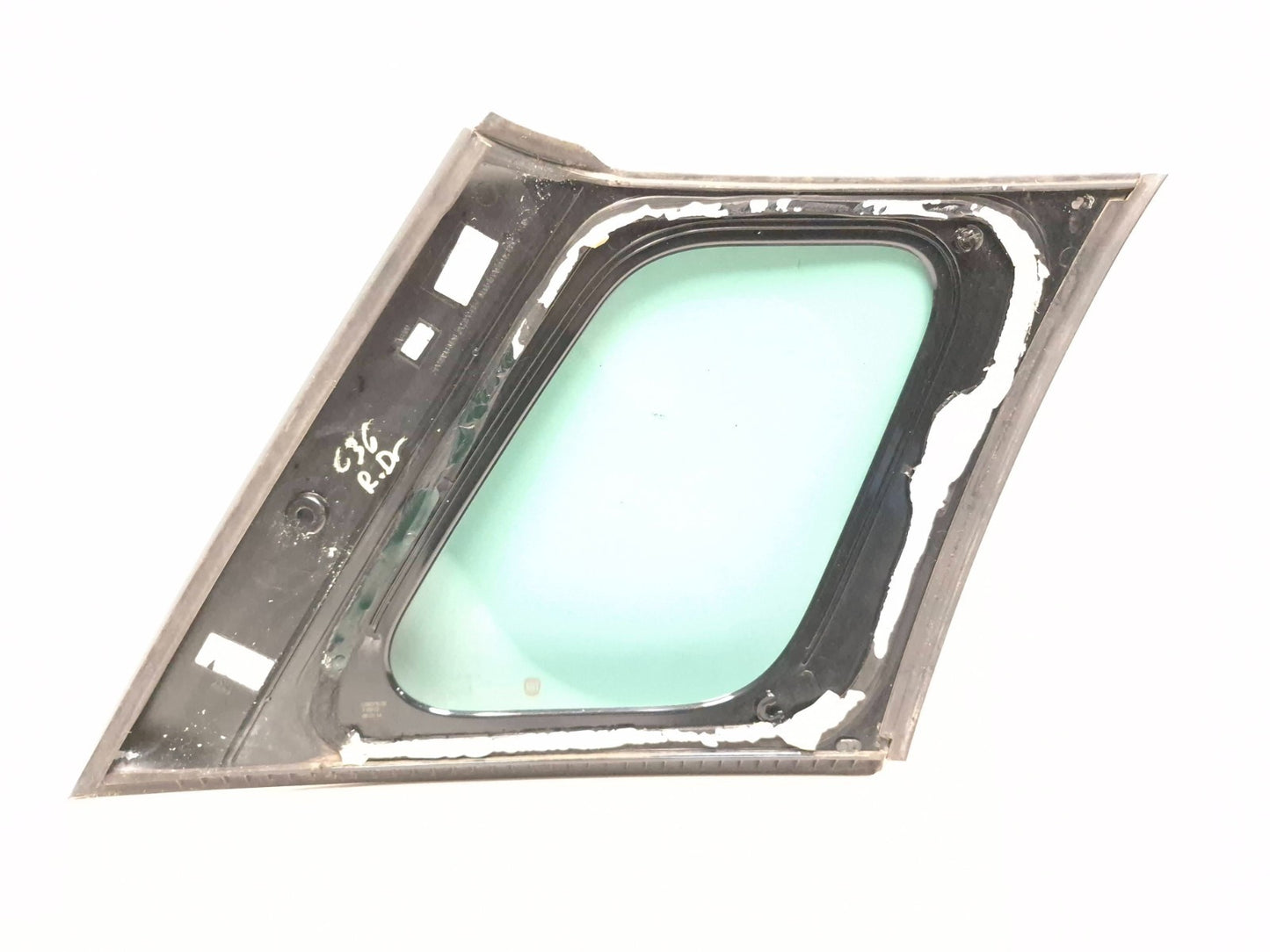 2014 Fiat 500l Door Vent Window Glass Rear Driver Side Left OEM