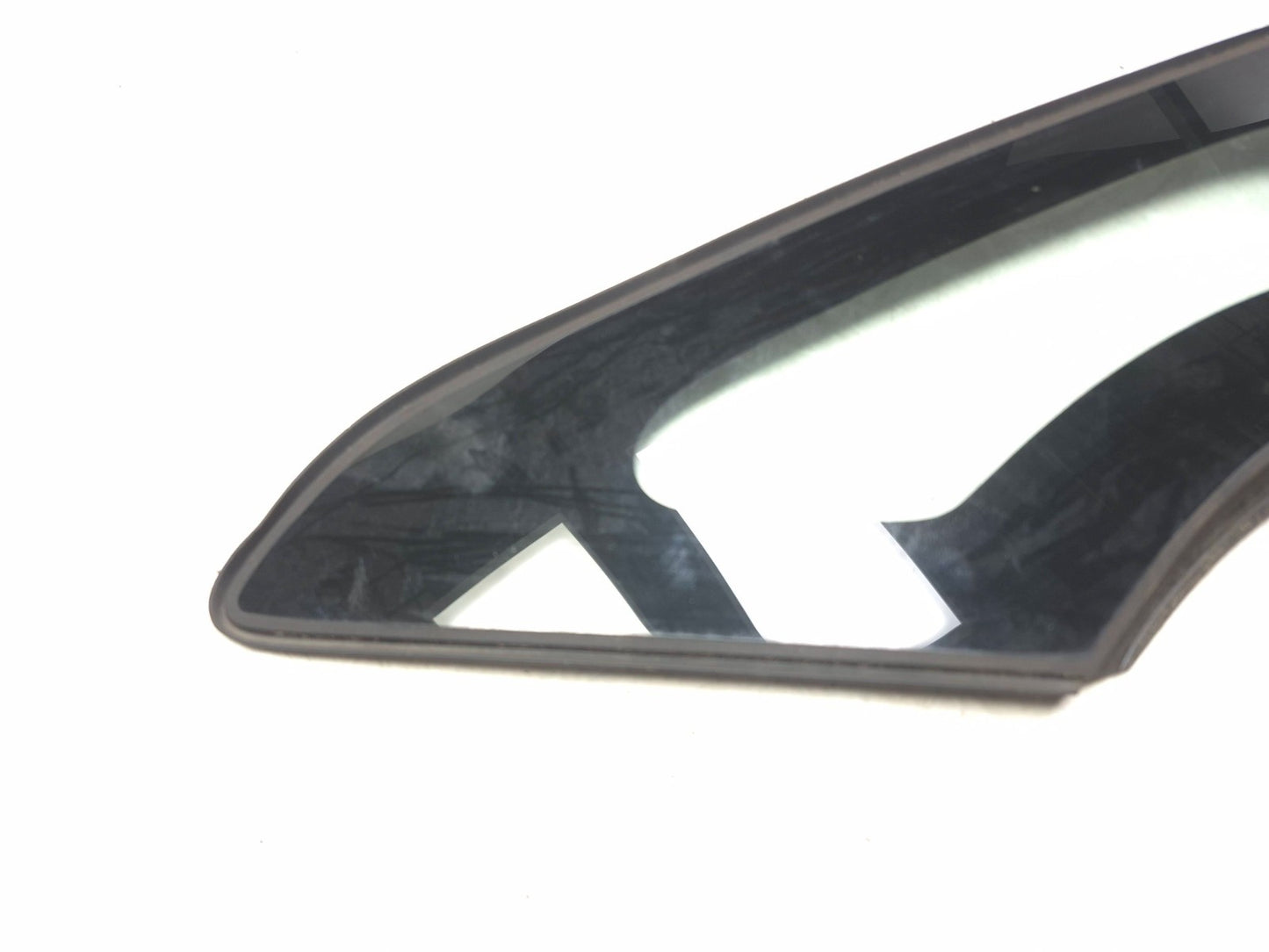 2012 Nissan Leaf Front Quarter Opera Vent Window Glass Left Driver Side OEM