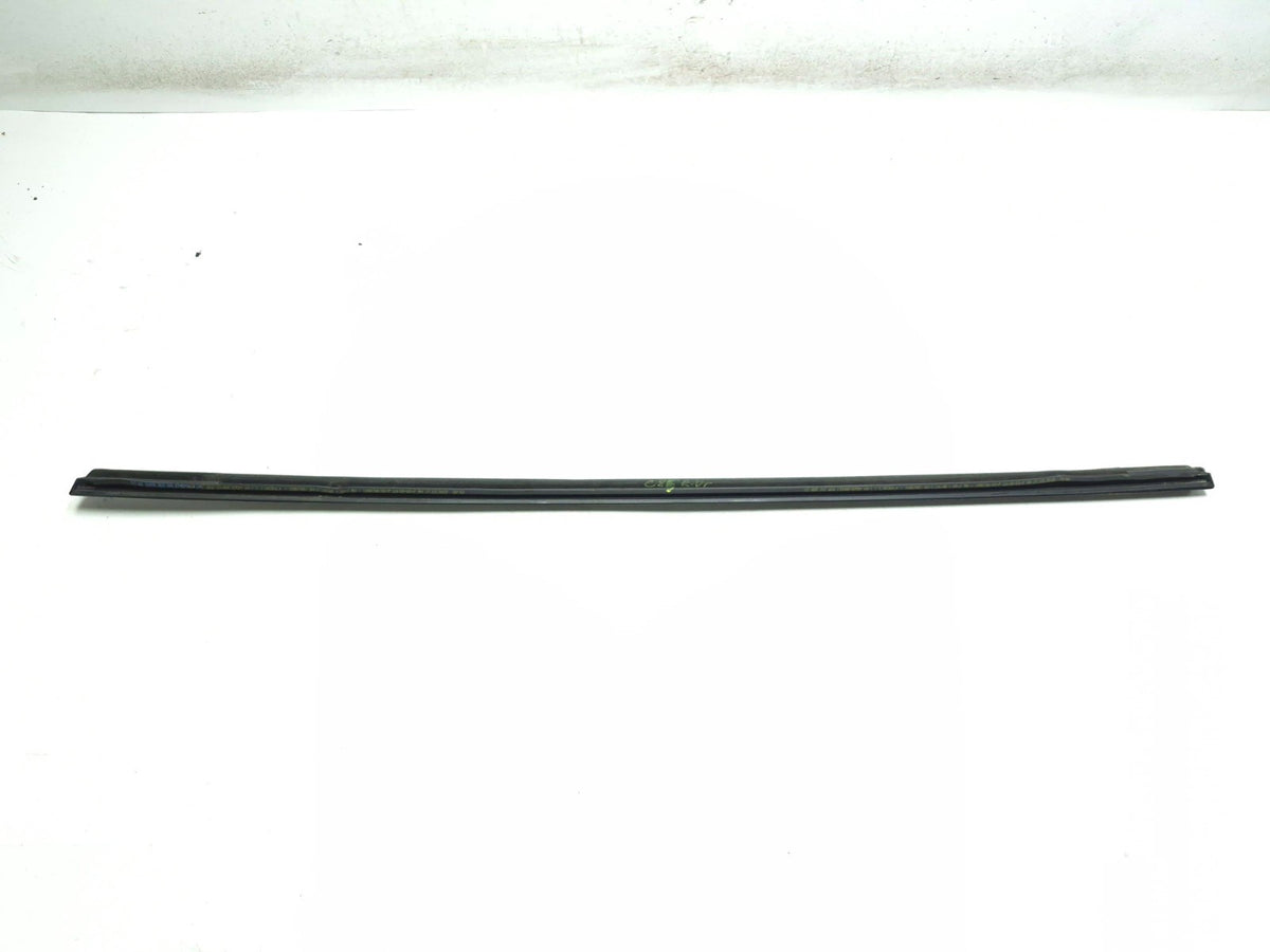 2022 Tesla Model 3 Rear Door Window Belt Molding & Seal Driver Side 3pcs OEM