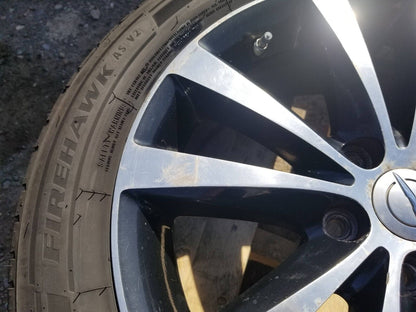 11-14 Chrysler 200 Wheel Rim R18 W/ Tire 225/50r18 8.8/32" 2pcs OEM