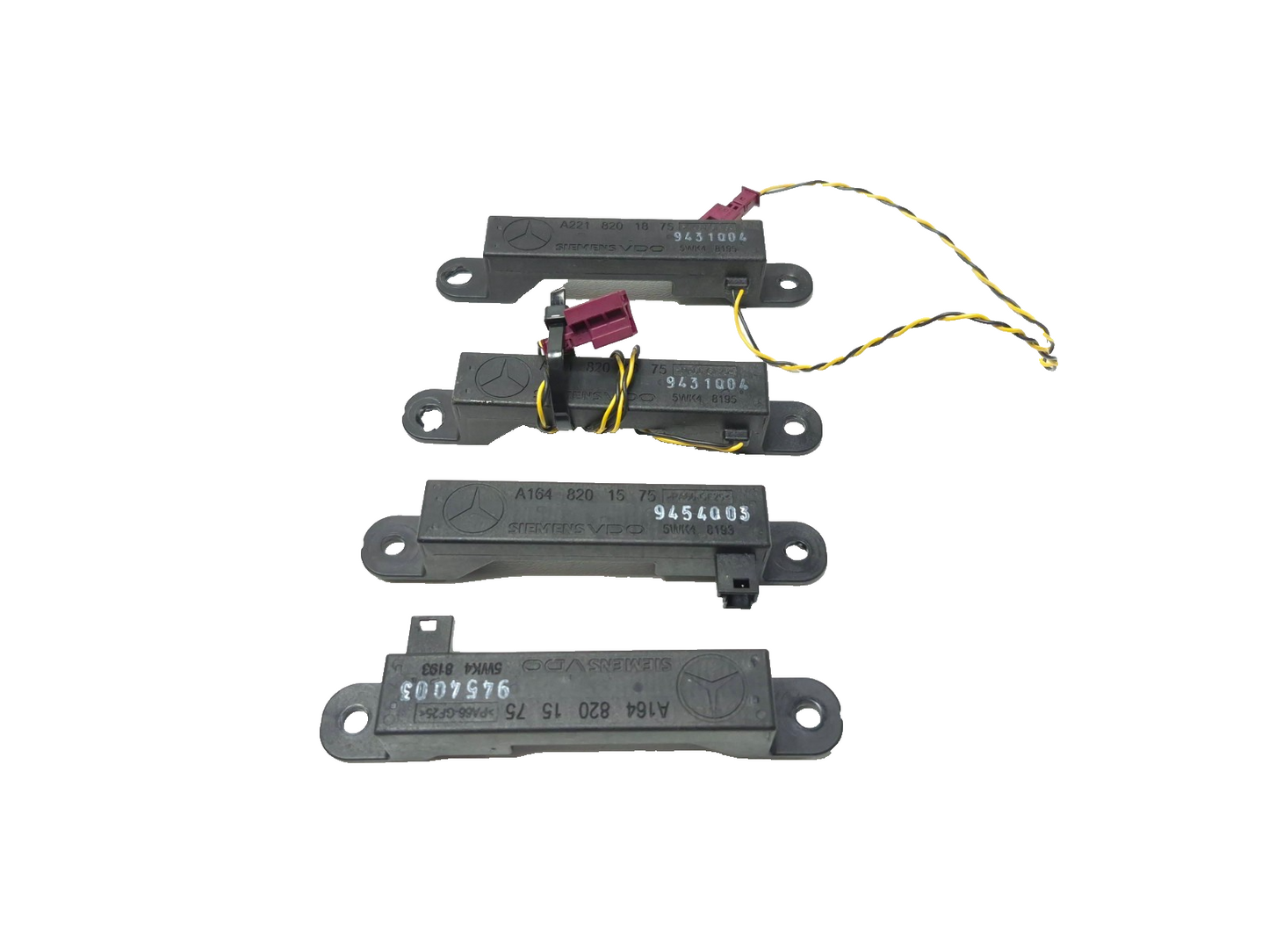 2010 Mercedes S400 W221 Door Keyless Go Entry Sensor Module 4pcs OEM