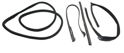 2011 Mercedes S400 W221 Front Left Driver Door Weatherstrip Seal 4pcs OEM