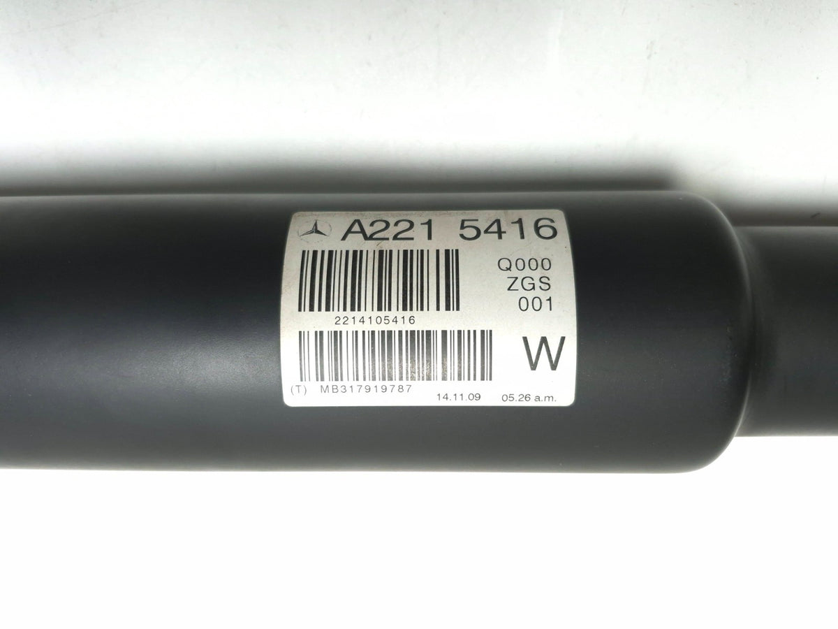 2011 Mercedes S400 W221 Driveshaft Rear Propeller OEM