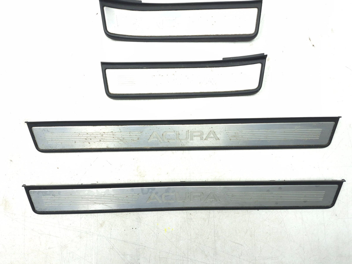 2008 Acura Tl Type-s Door Sill Scuff Plate 4 Pcs 84252-sep-a11za OEM