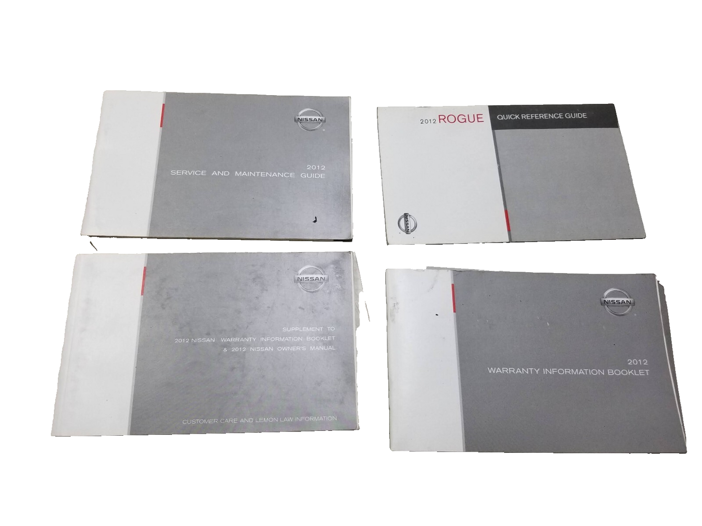 2012 Nissan Rogue Owner's Manual Book OEM