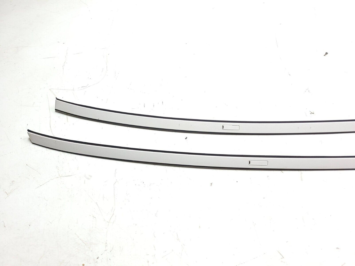 02 - 08 Jaguar X-type Roof Trim Chrome Molding 2pcs OEM 86k