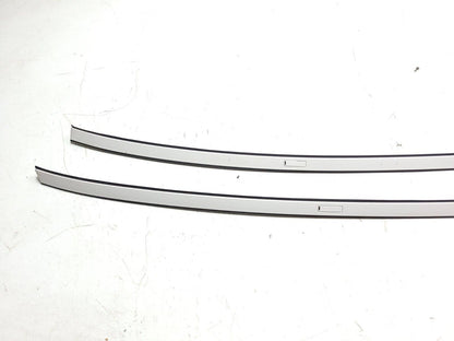 02 - 08 Jaguar X-type Roof Trim Chrome Molding 2pcs OEM 86k