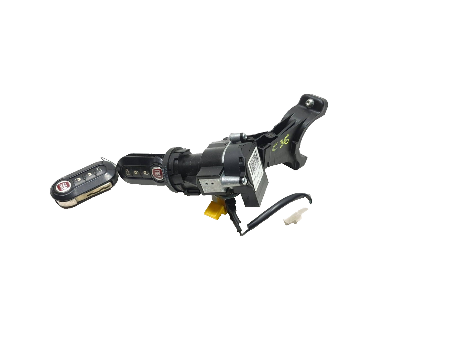 2014 Fiat 500l Ignition Switch Lock Cylinder & Key OEM