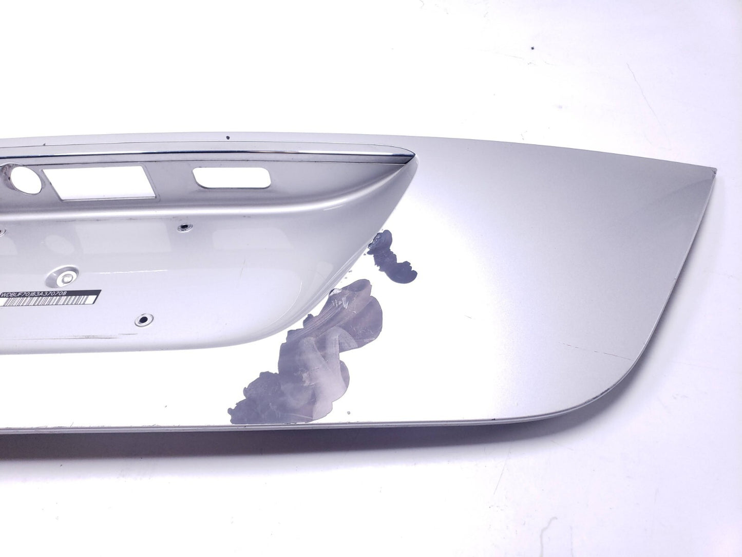 2003 Mercedes E350 Trunk Lid License Plate Trim Cover OEM