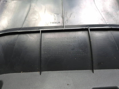 2018 Tesla Model 3 Center Console Rear Back Trim Cover 1087930-00-b OEM