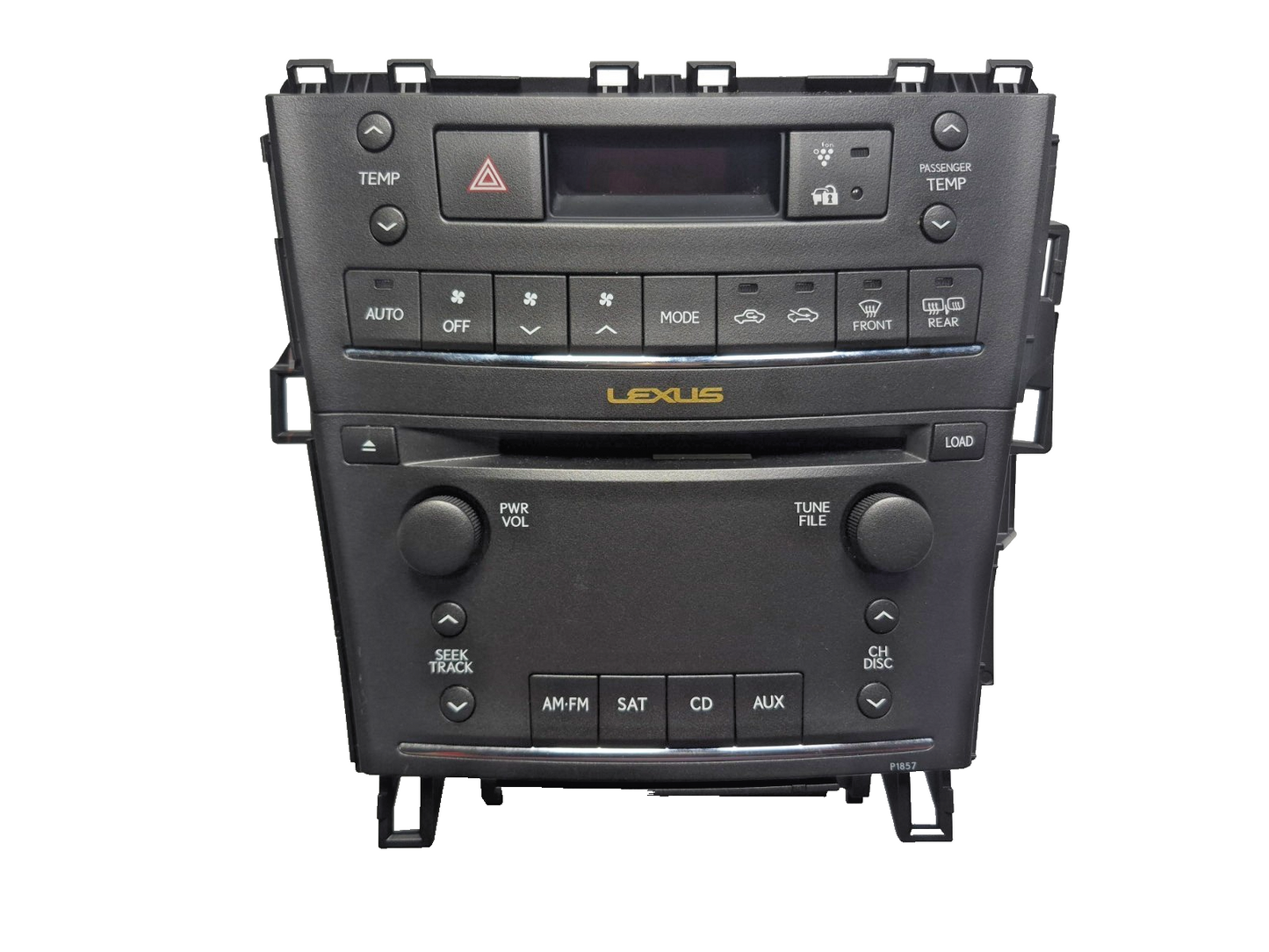 2010 Lexus Hs250h Radio Audio Control Module Receiver OEM