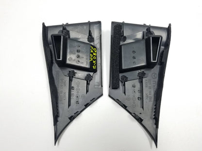 2009 Mazda Cx-7 Front Pillar Trim Cover 4pcs OEM