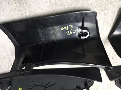 2008 BMW X6 E71 Dash Pilar Interior Trim Cover 8pcs OEM