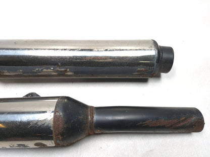 1993 Suzuki Gsx 600 Fp Katana Right & Left Muffler Pair OEM