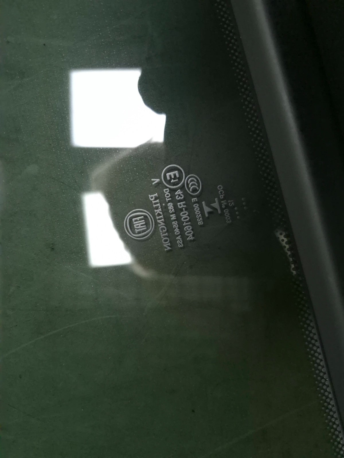 2013 Fiat 500 Turbo Sunroof Window OEM