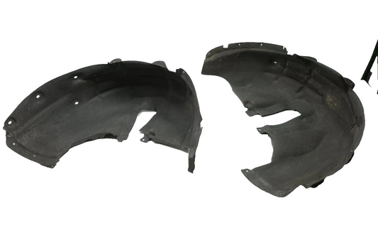 2010 Audi Q5 Quattro Rear Fender Liner Splash Guard 2pcs OEM