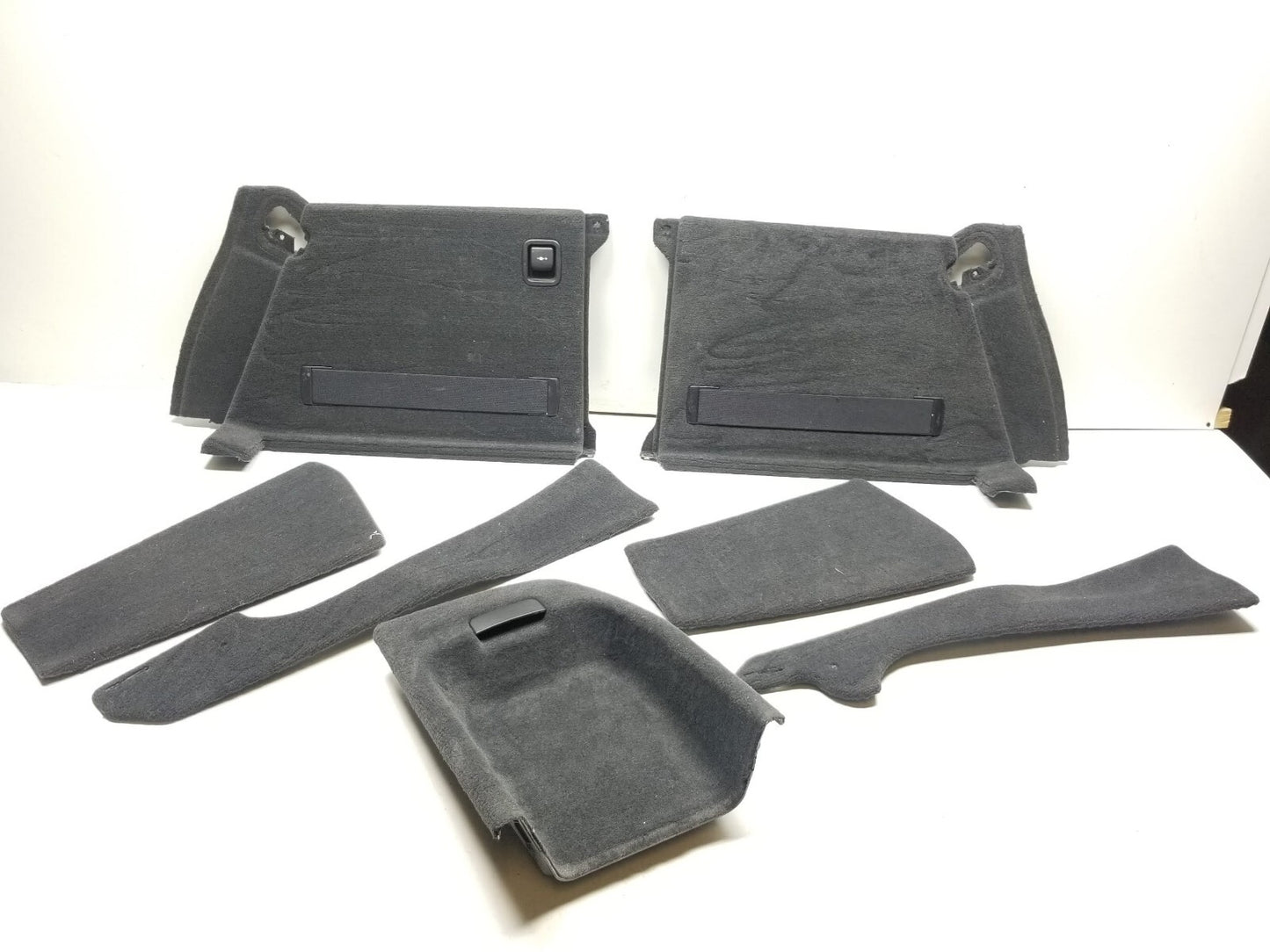 2013 BMW X6 Rear Trunk Trim Cover Panel 7 Pcs OEM