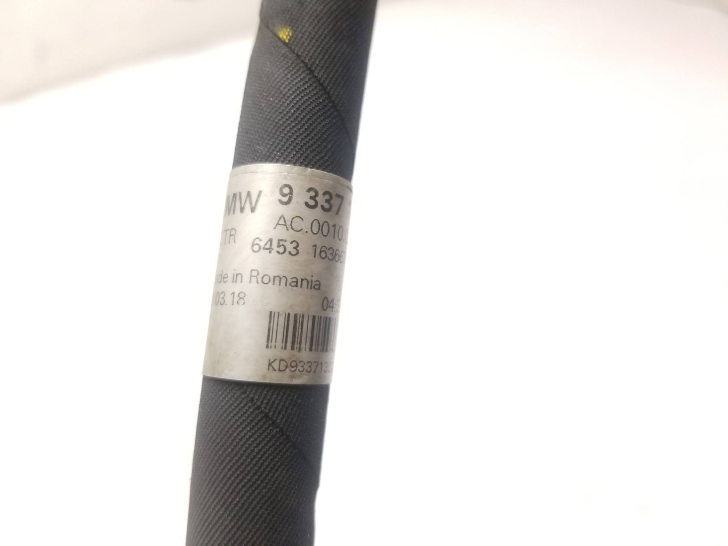 2018 BMW 330ix AC Hose Pipe Line Pair OEM 76k Miles