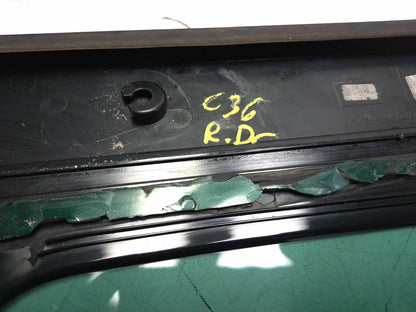 2014 Fiat 500l Door Vent Window Glass Rear Driver Side Left OEM