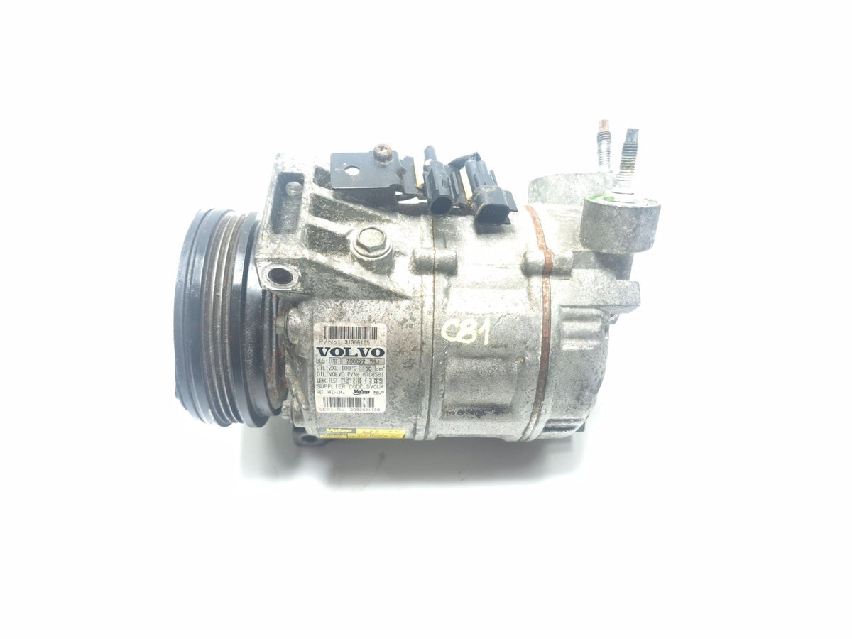 2013 Volvo S60 2.5l A/c Compressor 8708581 OEM