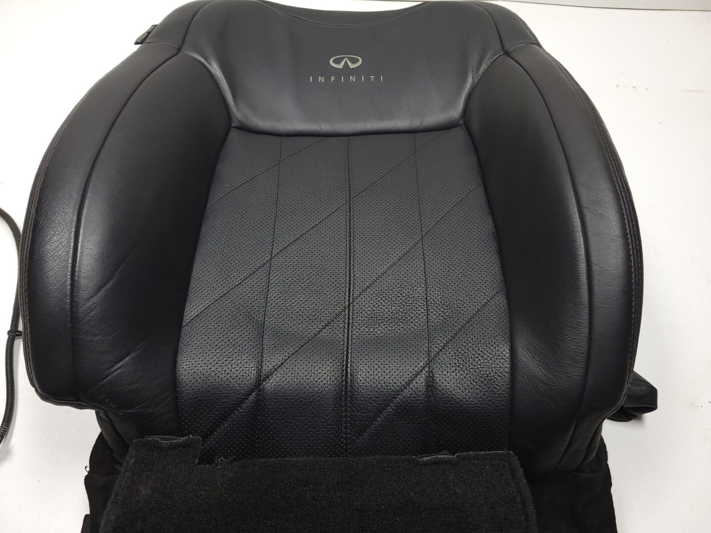 2009 Infiniti Fx35 Front Passenger Seat Backrest Upper Cushion OEM