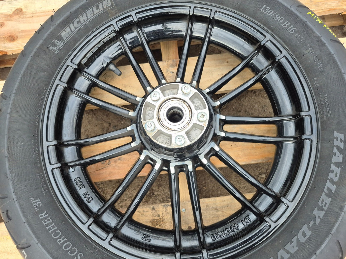 2020 Harley Forty Eight Xl1200 Wheel Rim W/ Tire Front & Rear Pair R 16 OEM