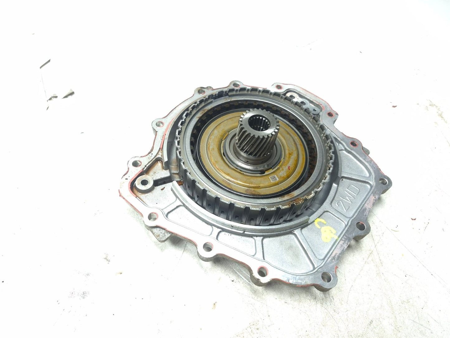 2012 Hyundai Sonata Auto Transmission Rear Case Cover W/ Overdrive Clutch OEM
