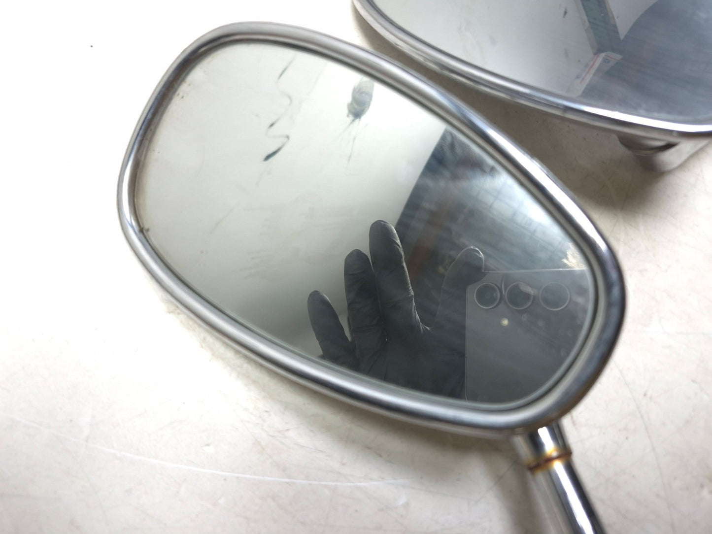 2004 Suzuki Intruder Volusia Vl800 Mirror Left & Right Pair OEM