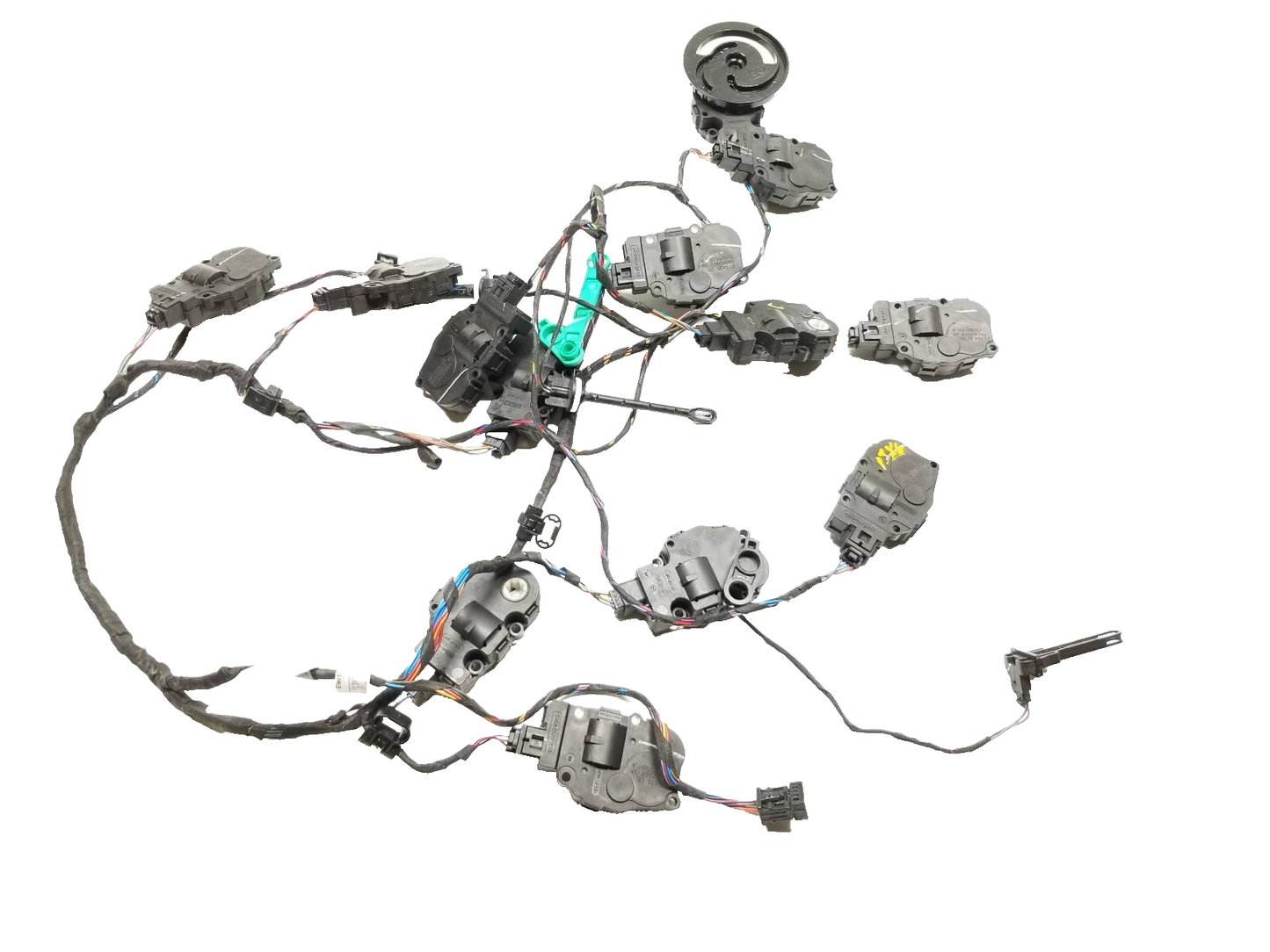 2013 BMW X6 AC Heater Flap Actuator Motors W/ Wire Harness OEM