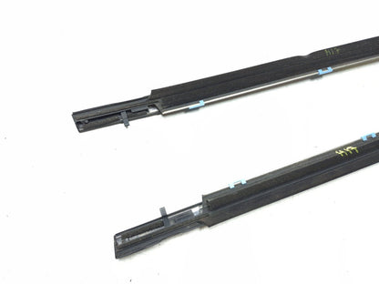2017 Toyota Highlander Front Door Window Belt Molding Left & Right OEM