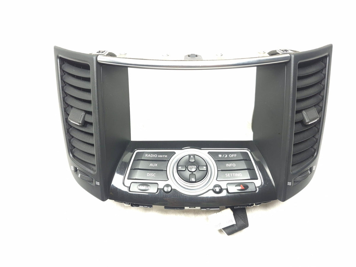 2009 Infiniti Fx35 Dashboard Radio Bezel Trim W/ Switch OEM
