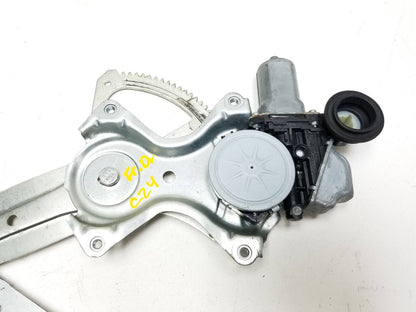 11-17 Lexus CT200h Front Door Window Regulator Motor Driver Side Left OEM