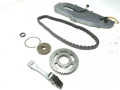 2011 Ski-doo Mxz Tnt 600 E-tec Chaincase Cover 45t Sprocket Gear Chain Set OEM