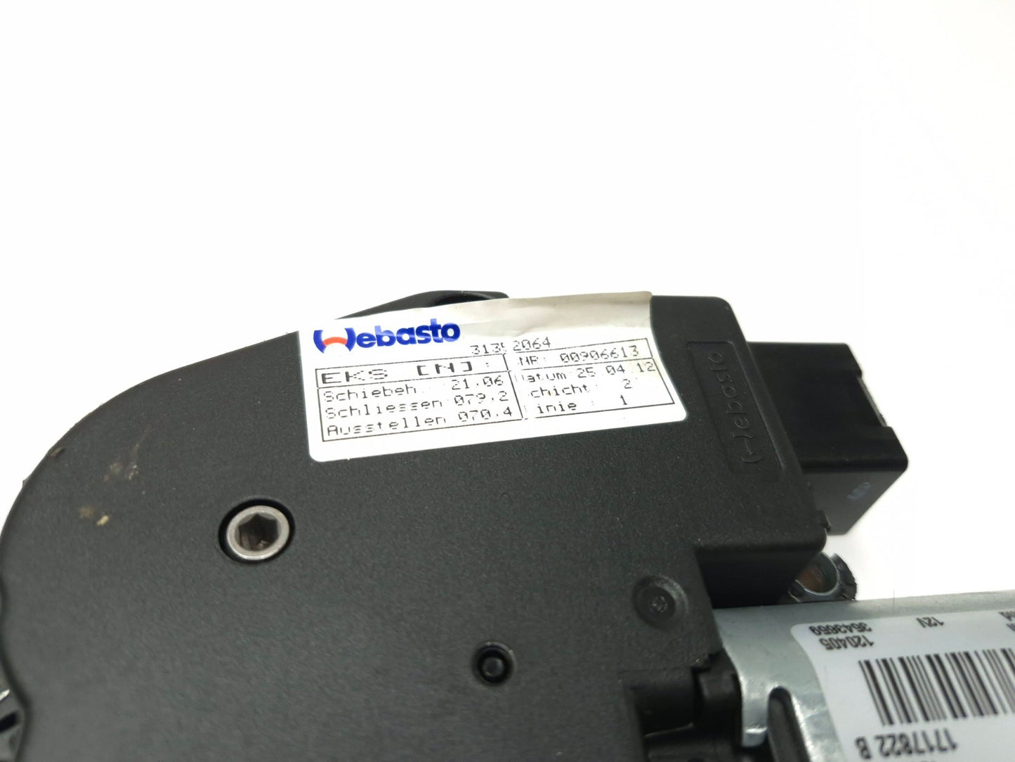 2012 Volvo C30 Sunroof Motor OEM