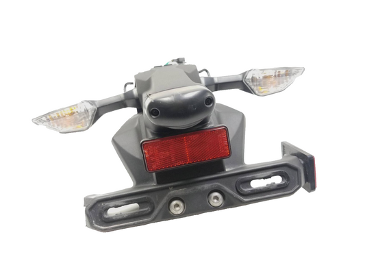 18 - 23 Kawasaki Ninja 400 Ex400 Tail Fairing License Holder & Turn Signal OEM