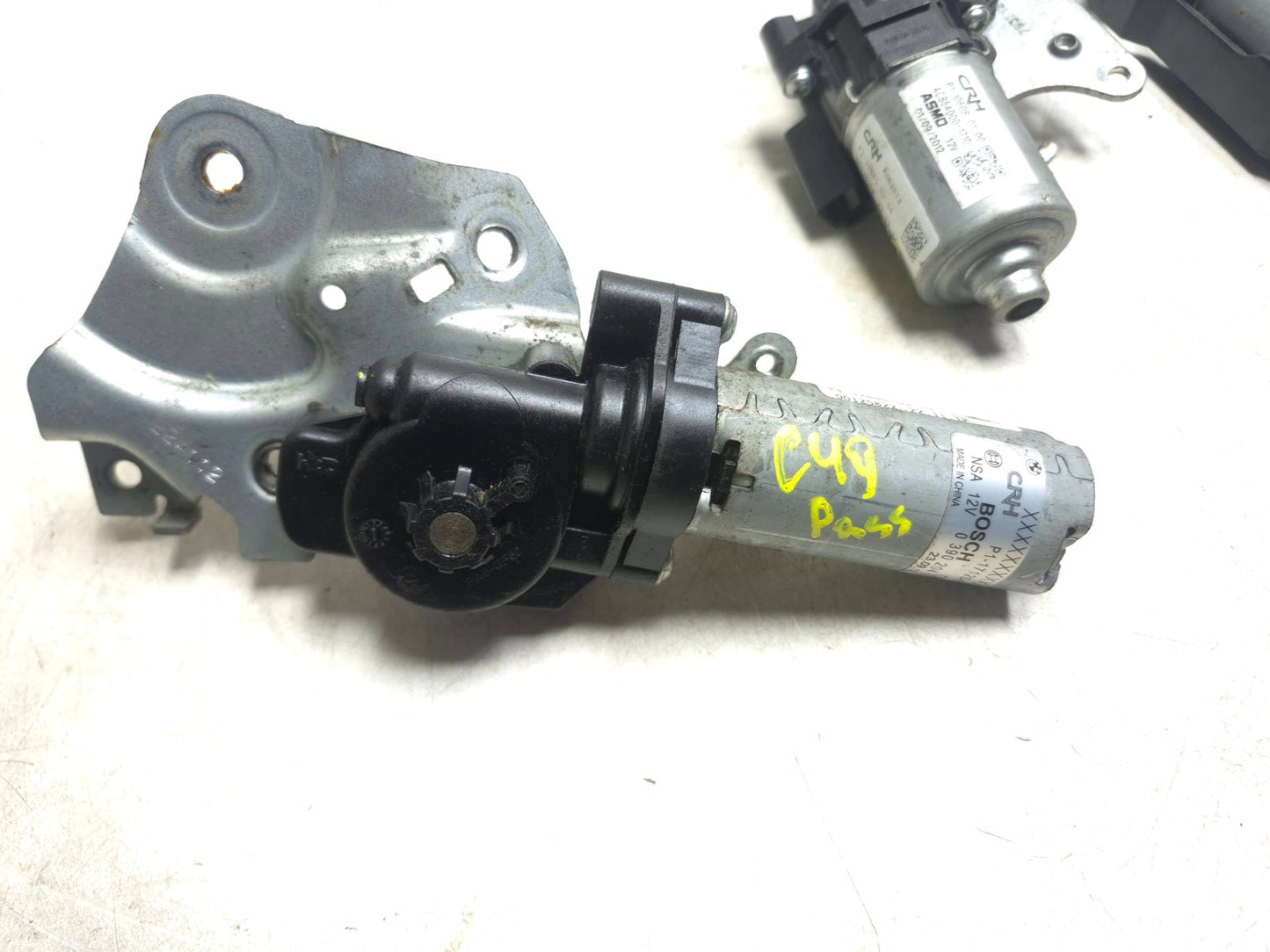 2013 BMW 328i F30 Front Right Passenger Seat Power Adjust Motor 4pcs OEM