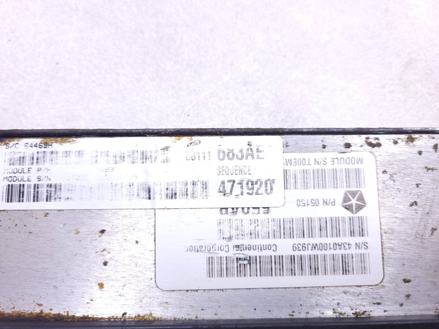 2012 Jeep Grand Cherokee 3.6l Pcm Ecm Engine Computer Module OEM