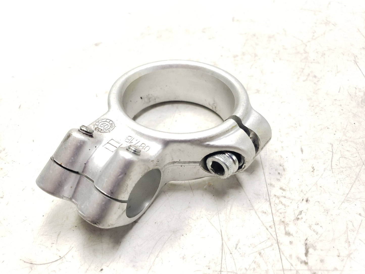 2008 - 2010 Ducati 848  Left Clip On Handlebar Clamp  OEM