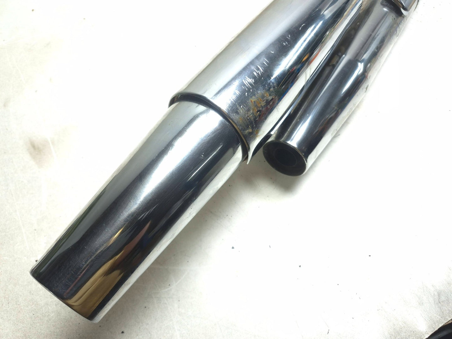 2009 Honda Shadow Vt750 Spirit Exhaust Muffler OEM