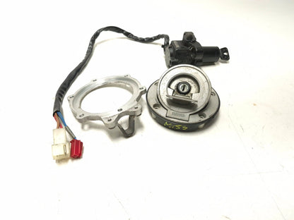 2004 Yamaha Fz6 S Ignition Switch Lock & Lock Fuel Cap & Seat Lock Set OEM