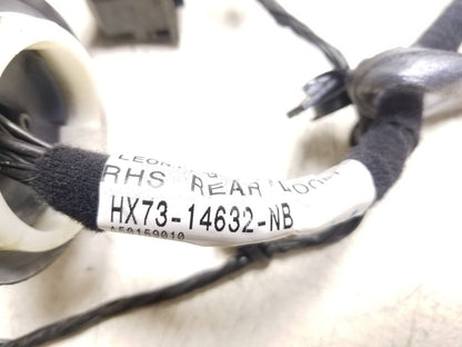 2017 Jaguar Xe Rear Passenger Side Right Door Wiring Harness OEM Hx73-14632-nb