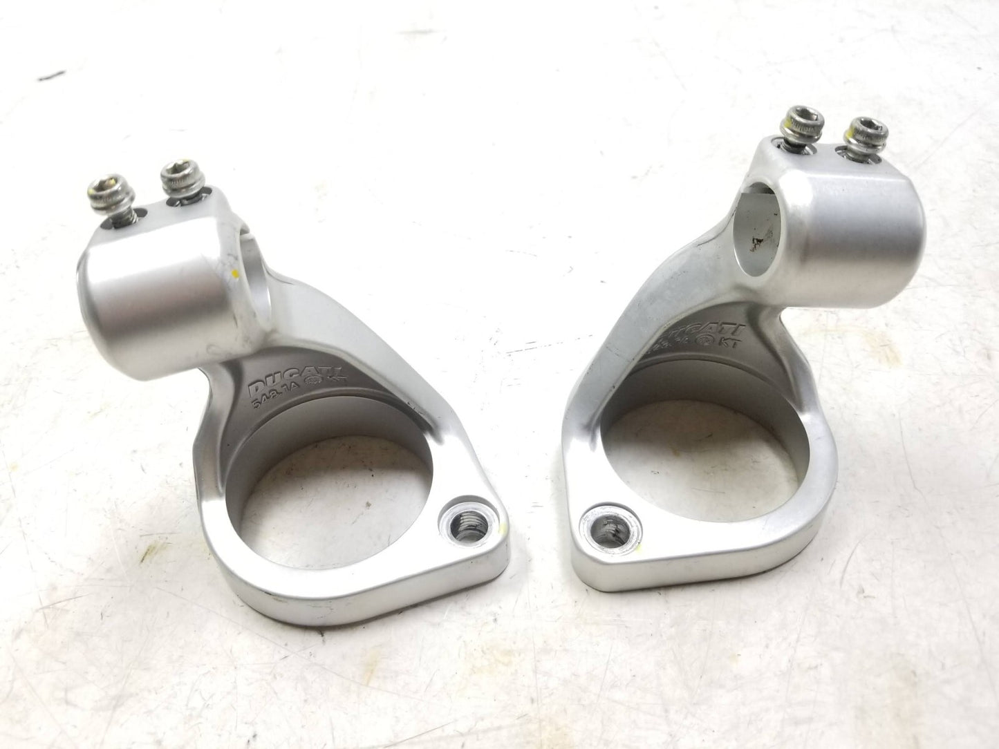 21-24 Ducati Supersport 950 950s Half Handlebar Left & Right Pair OEM 6k Miles