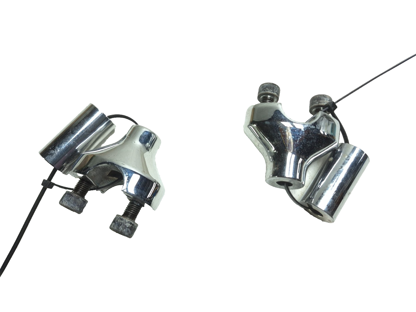 2001 Kawasaki Vulcan 1500 Vn1500 Classic Handlebar Lower Riser Pair OEM