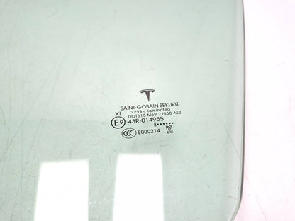 2022 Tesla Model 3 Front Door Window Glass Driver Side Left *laminated* OEM