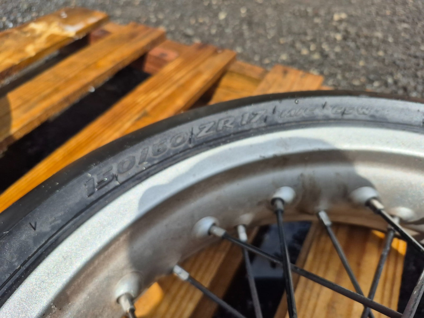 2018 Husqvarna Svartpilen 401 Wheel Rim W/tire Front & Rear Pair OEM