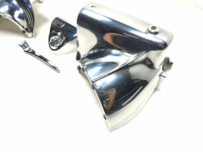 2002 Harley Davidson Touring Road King Headlight & Handlebar Cover 3 Pcs OEM